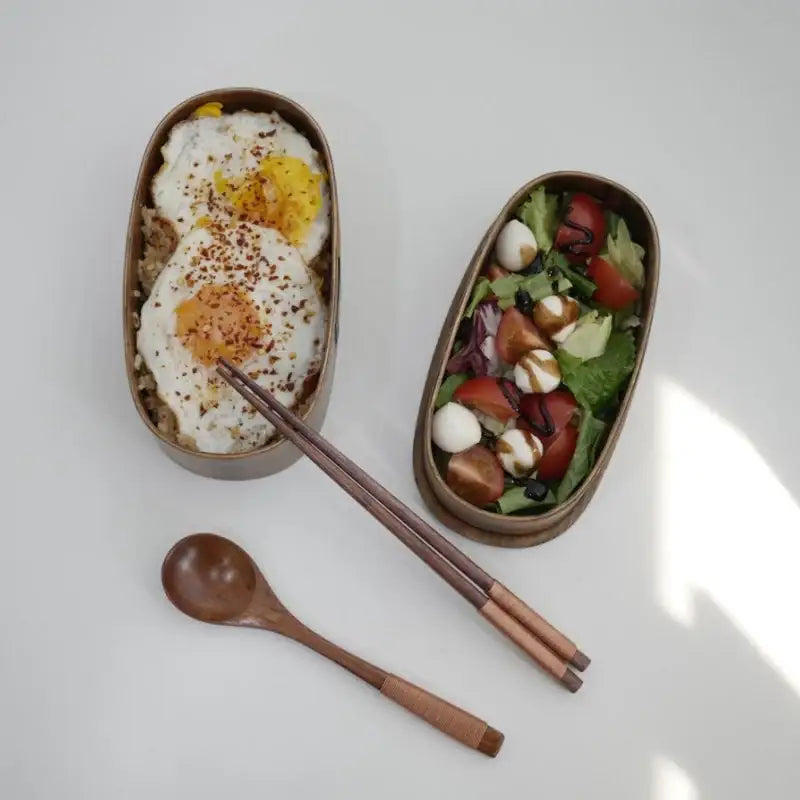 Somkist - Double Wooden Lunch Box - Somkist - Home & Living - Harumio