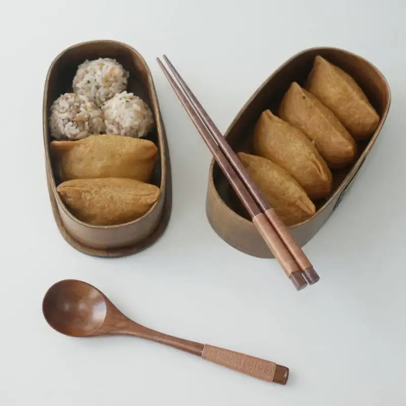 Somkist - Double Wooden Lunch Box - Somkist - Home & Living - Harumio