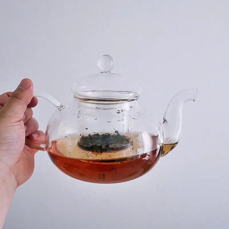 Somkist - Heat Resistant Glass Marie Teapot - Somkist - Home & Living - Harumio