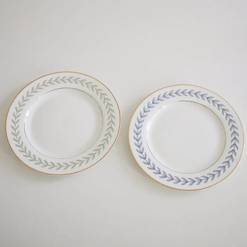 Somkist - Gold Rim Laurel Plate - Somkist - Home & Living - Harumio