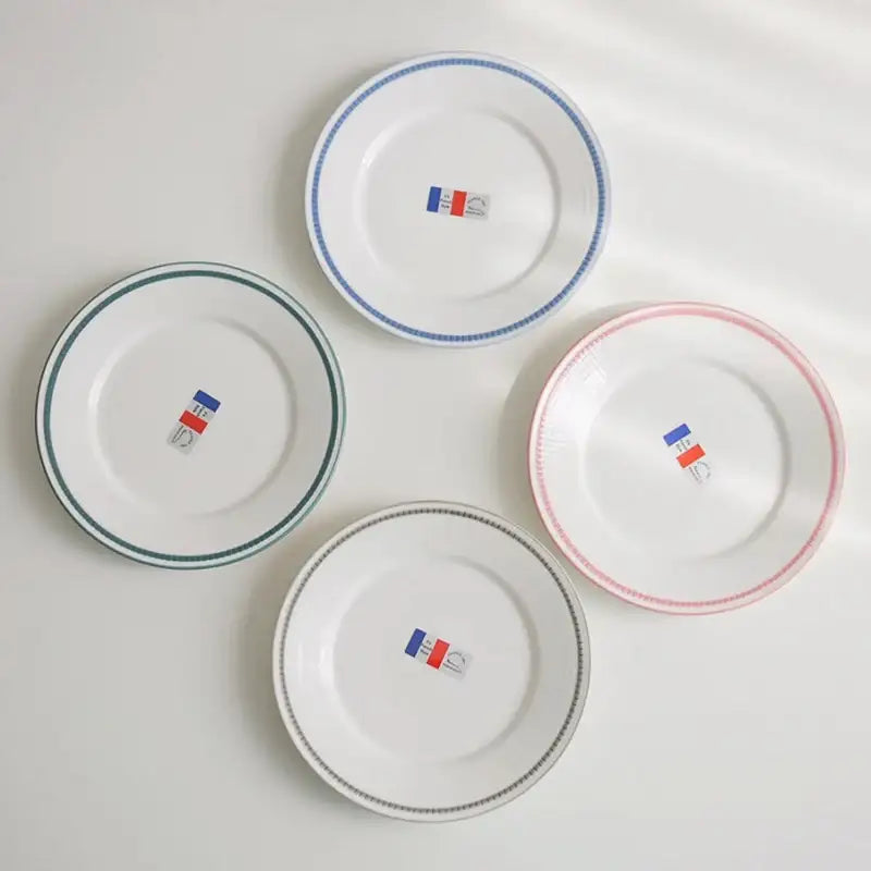 Somkist - French Line Round Plate - Somkist - Home & Living - Harumio