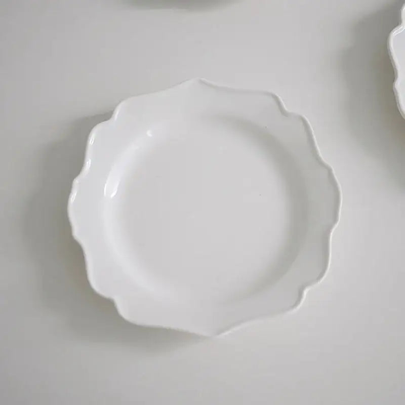 Somkist - Lace Shiny Round Plate - Somkist - Home & Living - Harumio