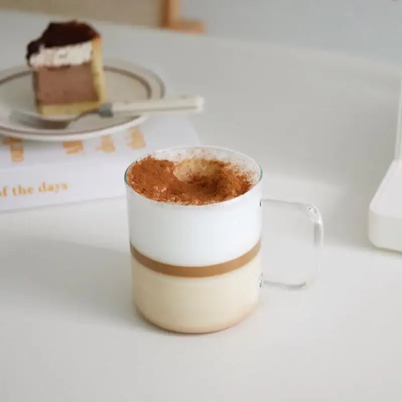 Somkist - Plain Handle Glass Nespresso Cup - Somkist - Home & Living - Harumio