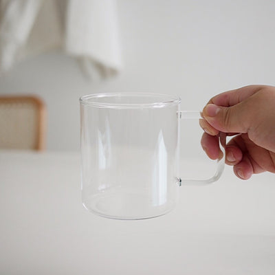 Somkist - Plain Handle Glass Nespresso Cup