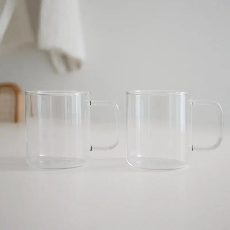 Somkist - Plain Handle Glass Nespresso Cup - Somkist - Home & Living - Harumio