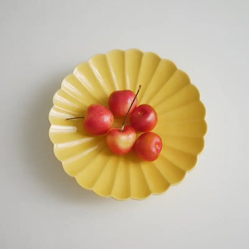 Somkist - Arita Yellow Grilled Plate - Somkist - Home & Living - Harumio