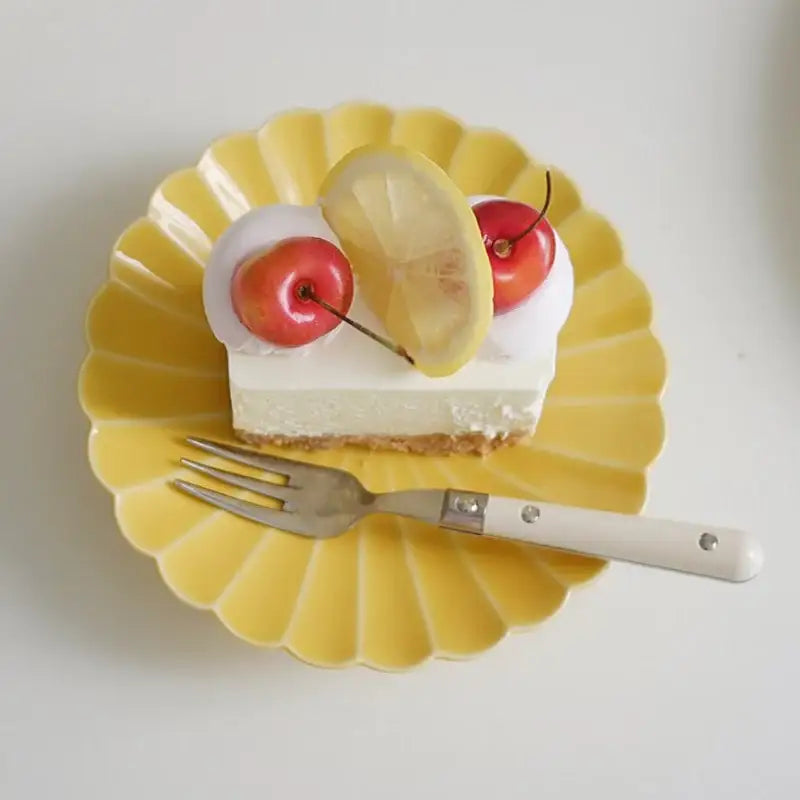 Somkist - Arita Yellow Grilled Plate - Somkist - Home & Living - Harumio