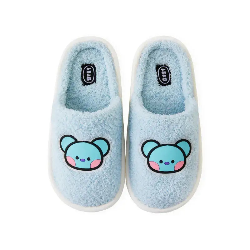 BT21 - Minini Big Face Boucle Slippers - LINE FRIENDS - Footwear - Harumio