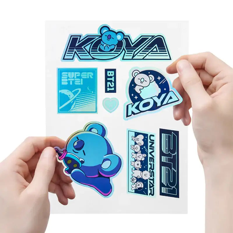 BT21 - Universtar Wapen Deco Sticker - BT21 - Accessories - Harumio