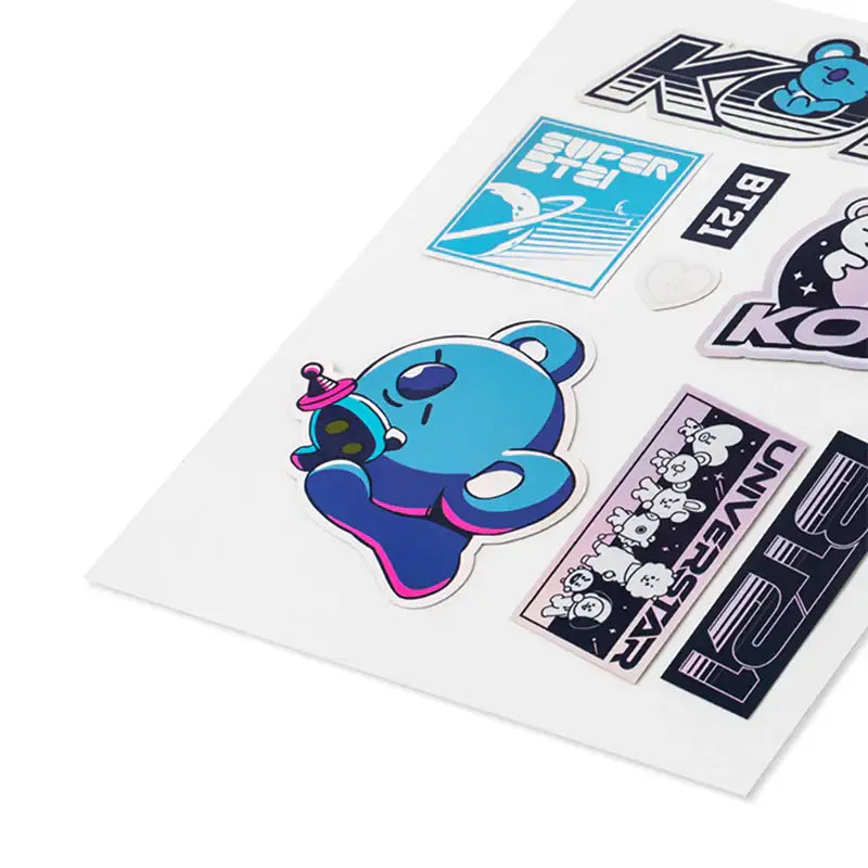 BT21 - Universtar Wapen Deco Sticker - BT21 - Accessories - Harumio