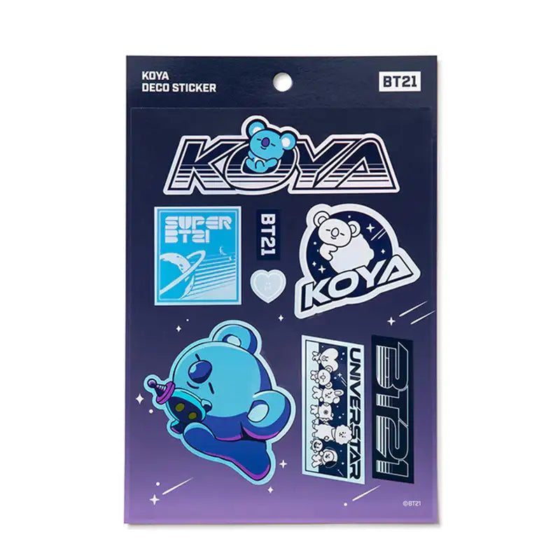 BT21 - Universtar Wapen Deco Sticker - BT21 - Accessories - Harumio