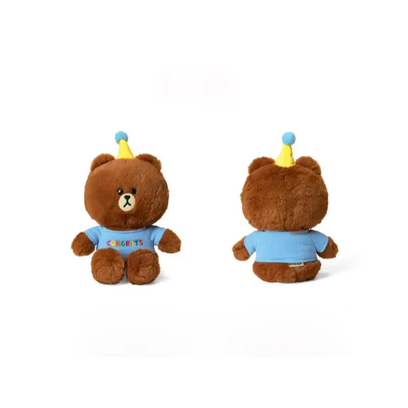 LINE FRIENDS - Brown Birthday Doll - Line Friends - Toys - Harumio