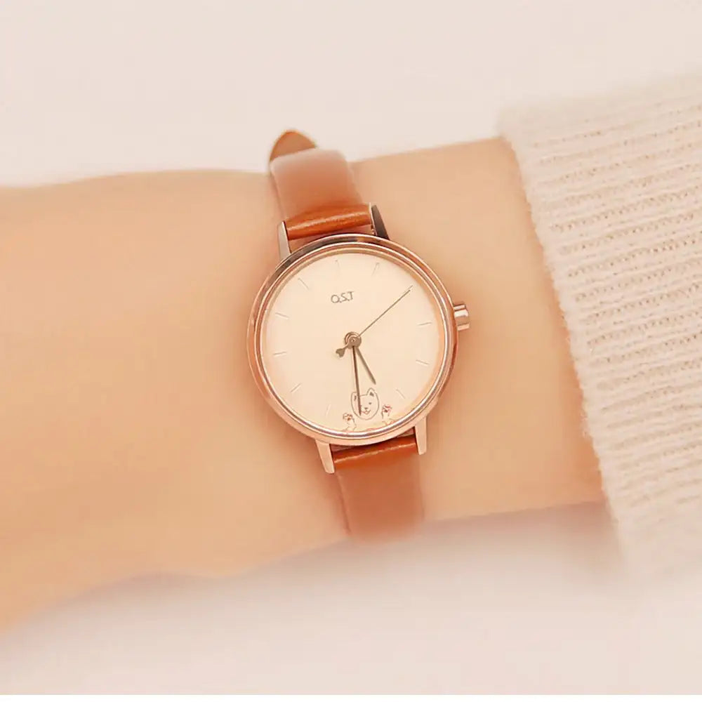 OST - My Little Friends - Leather Watch - My Little Friends - Jewelry - Harumio