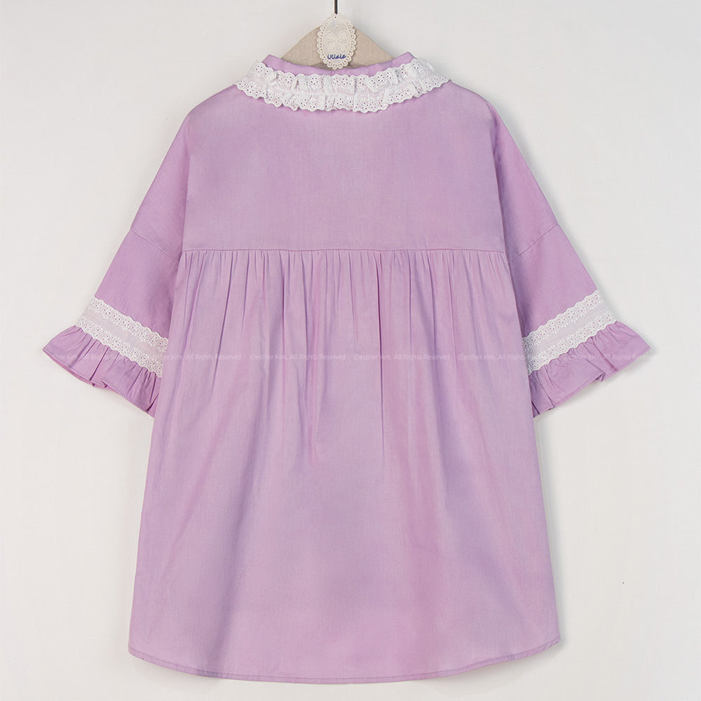 Esther Bunny x Ullala - Sweet and Sour Lavender Pajamas Set
