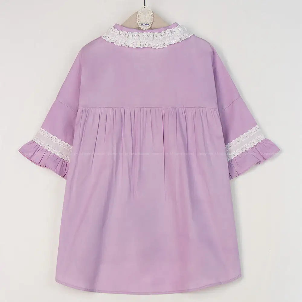 Esther Bunny x Ullala - Sweet and Sour Lavender Pajamas Set - Esther Bunny x Ullala - Clothing - Harumio