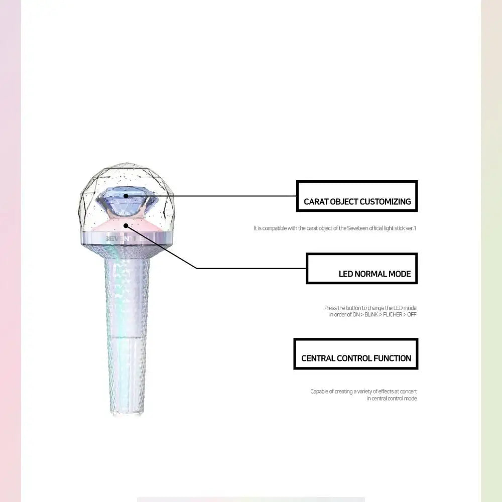 SEVENTEEN - Official Light Stick Version 2 - SEVENTEEN - Accessories - Harumio
