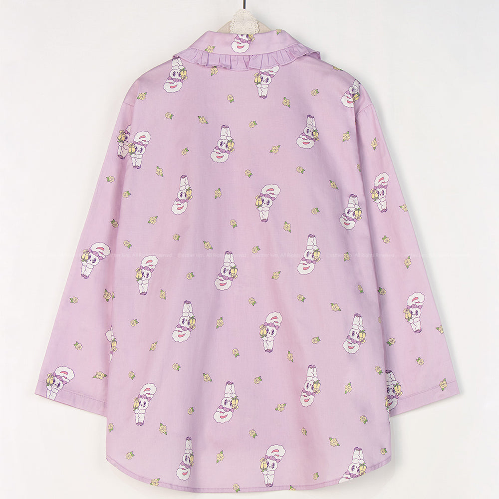 Esther Bunny x Ullala - Sweet Bunny Fair Lavender Pajamas Set