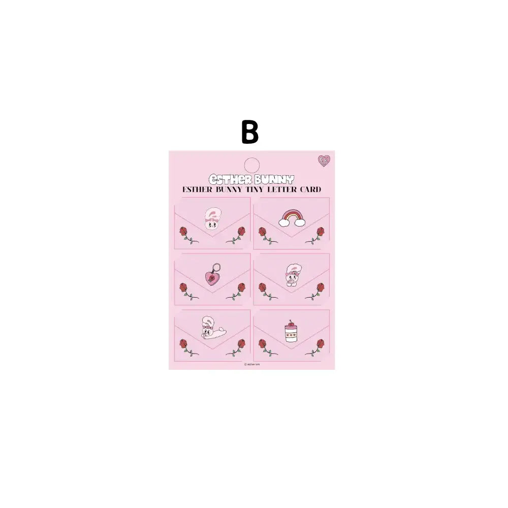 Esther Bunny - Tiny Letter Card - Esther Bunny - Accessories - Harumio