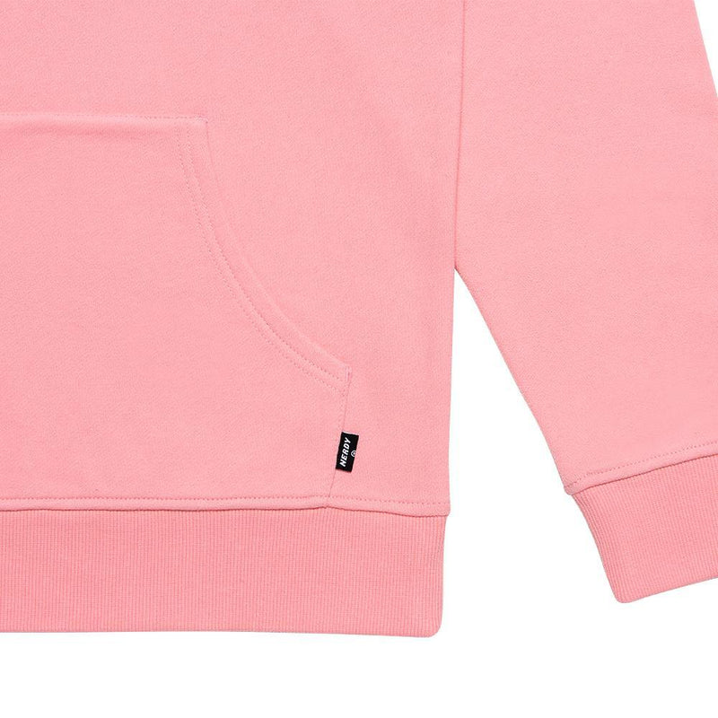 Nerdy - Logo Pullover Hoodie - Pink