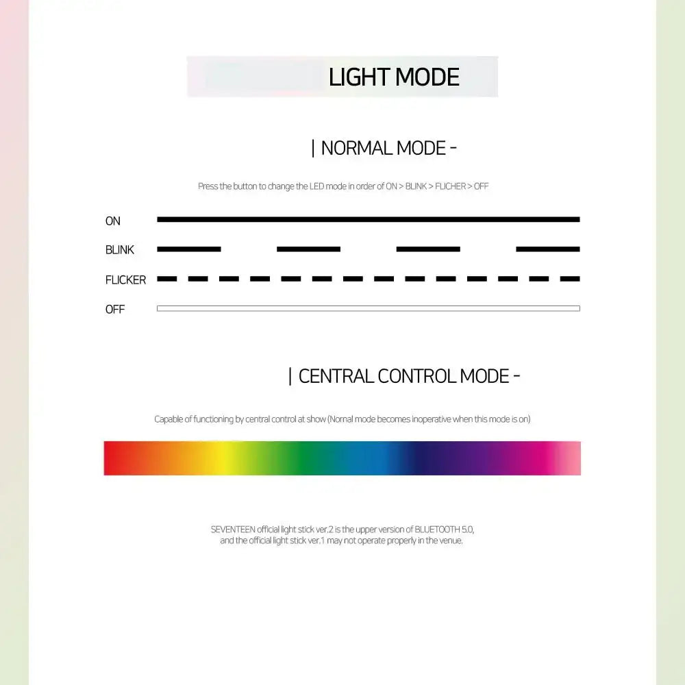SEVENTEEN - Official Light Stick Version 2 - SEVENTEEN - Accessories - Harumio