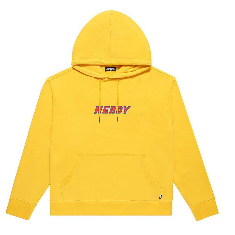 Nerdy - Logo Pullover Hoodie - Yellow