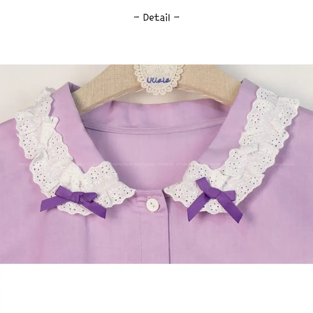 Esther Bunny x Ullala - Sweet and Sour Lavender Pajamas Set - Esther Bunny x Ullala - Clothing - Harumio