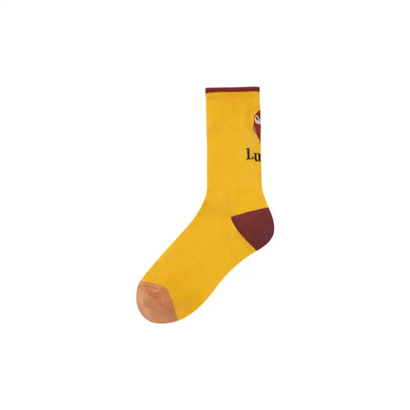 Common Kitchen X Lucky Chouette - A Lucky Table CHOUETTE Cotton Socks - Common Kitchen X Lucky Chouette - Clothes - Harumio