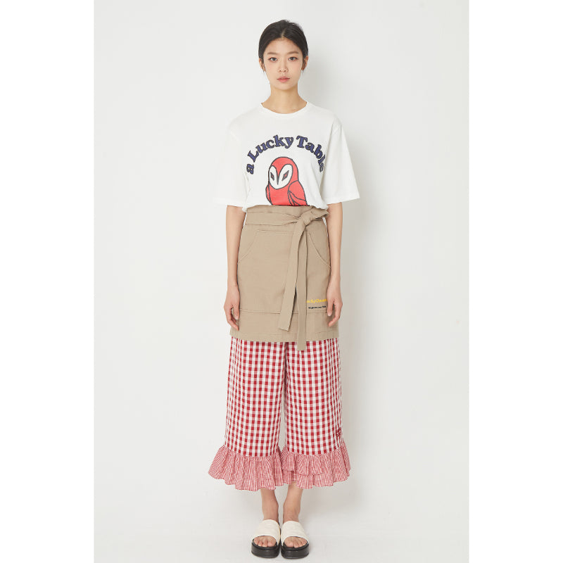 Common Kitchen X Lucky Chouette - A Lucky Table Oxford Apron
