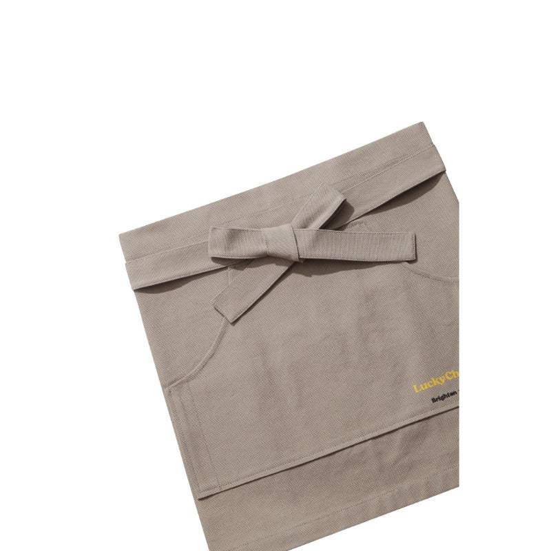 Common Kitchen X Lucky Chouette - A Lucky Table Oxford Apron - Common Kitchen X Lucky Chouette - Clothes - Harumio