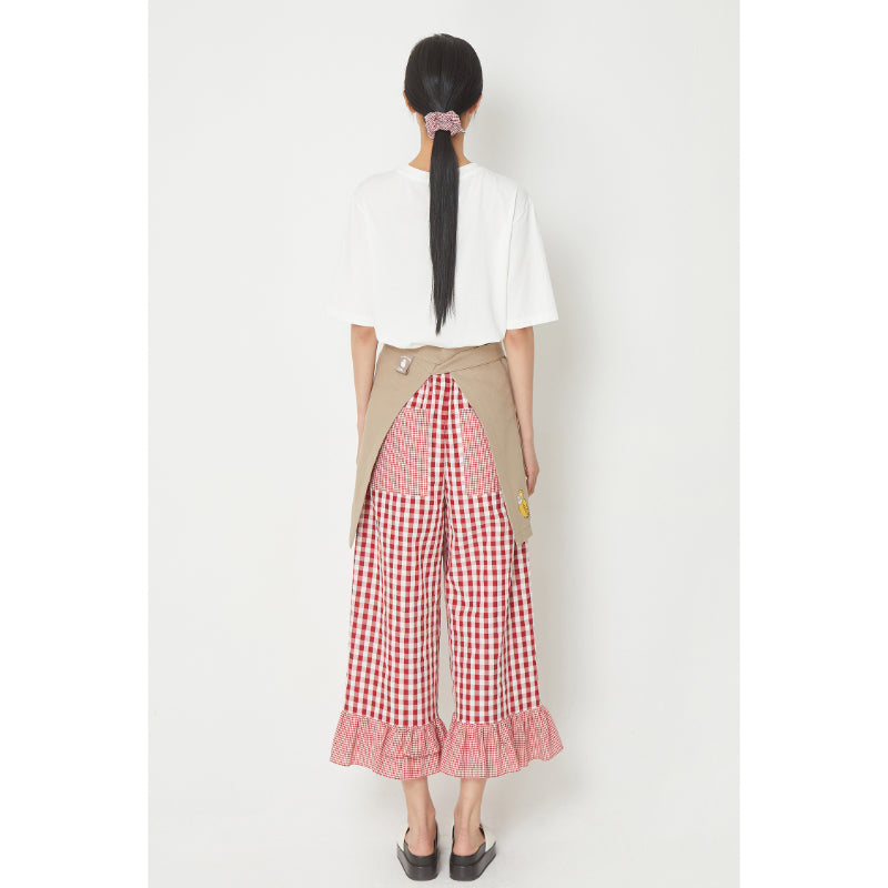 Common Kitchen X Lucky Chouette - A Lucky Table Oxford Apron