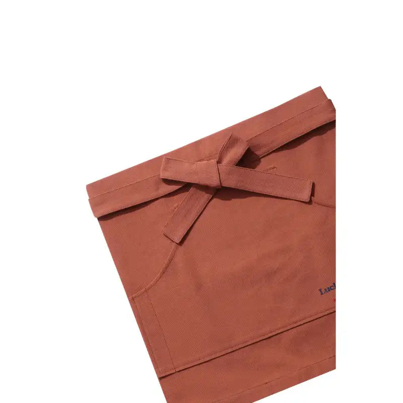 Common Kitchen X Lucky Chouette - A Lucky Table Oxford Apron - Common Kitchen X Lucky Chouette - Clothes - Harumio