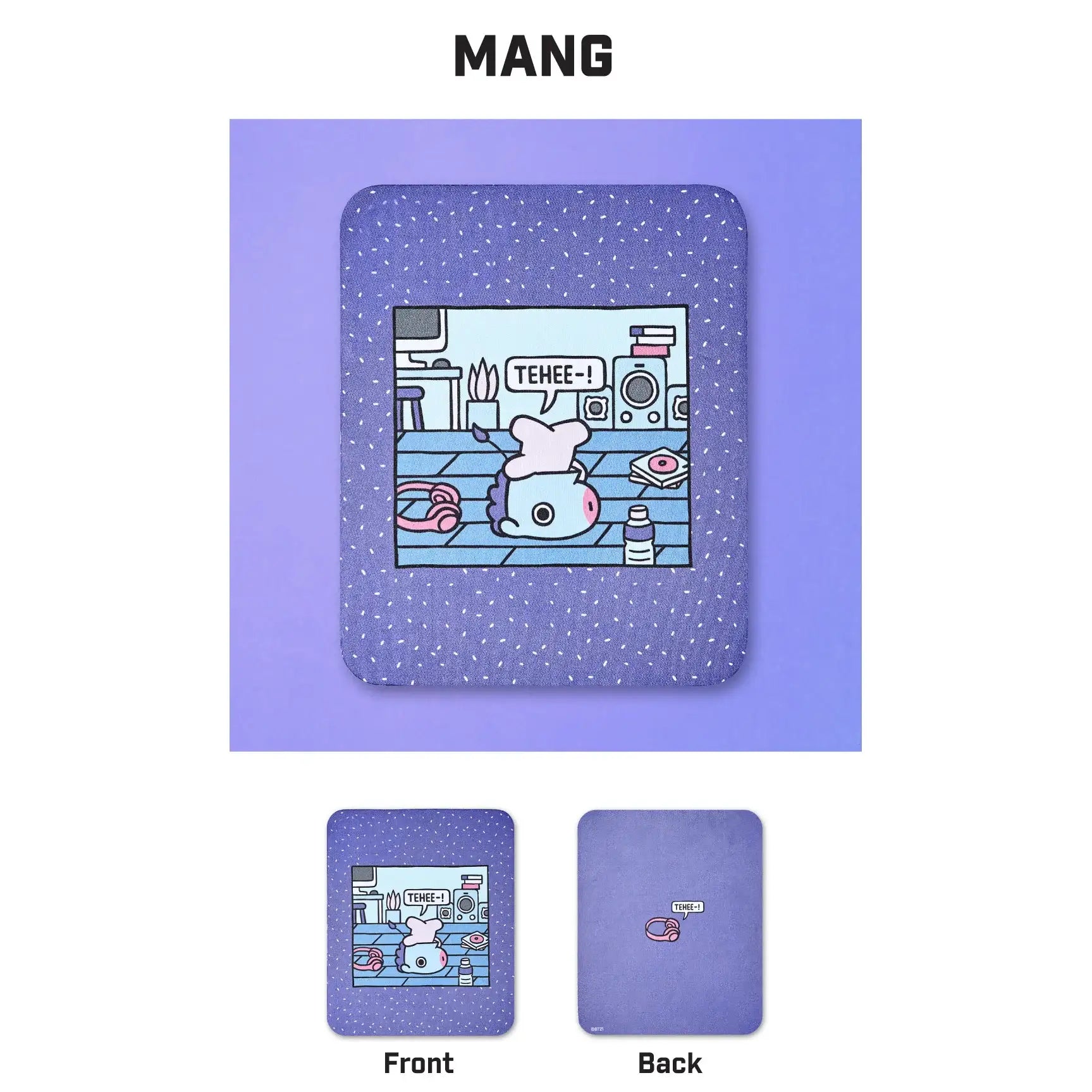 BT21 x LookOptical - Small Lens Cleaning Cloth Set - BT21 x LookOptical - Accessories - Harumio