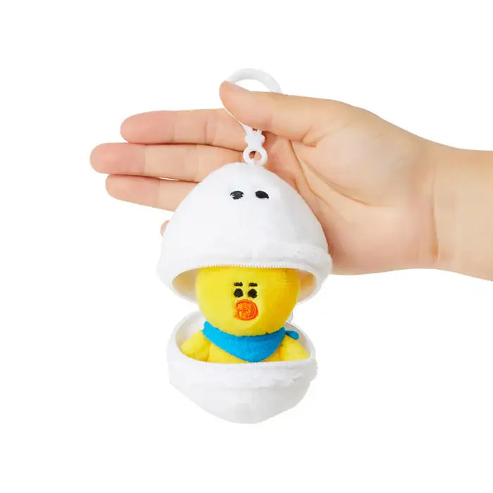 Line Friends - Sally & Friends Plush Doll Keyring - Line Friends - Plush - Harumio