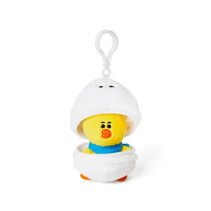 Line Friends - Sally & Friends Plush Doll Keyring - Line Friends - Plush - Harumio