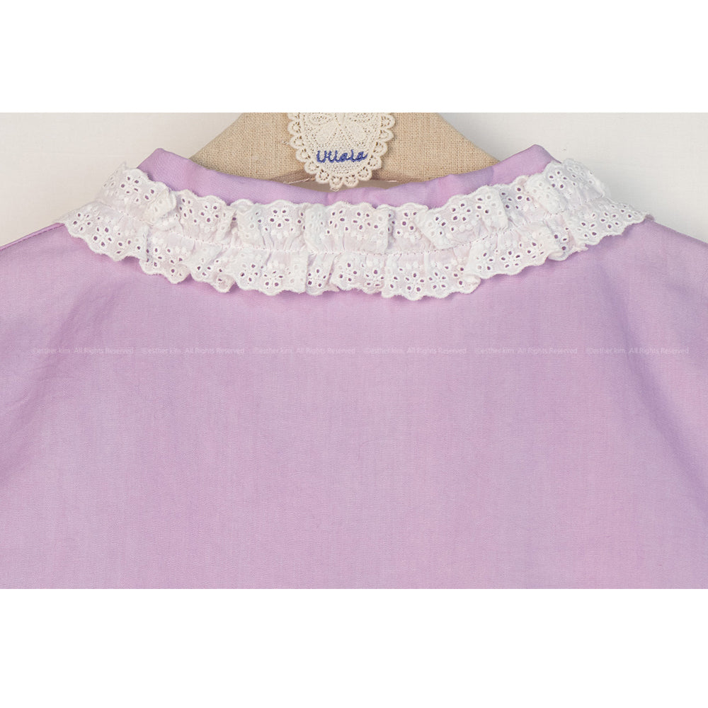 Esther Bunny x Ullala - Sweet and Sour Lavender Pajamas Set