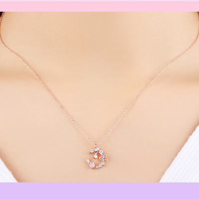 Clue X Esther Bunny - Lavianne Rose Esther Bunny Silver Necklace