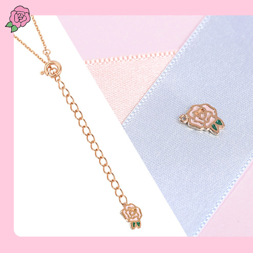 Clue X Esther Bunny - Lovely Esther Bunny Heart Silver Bracelet