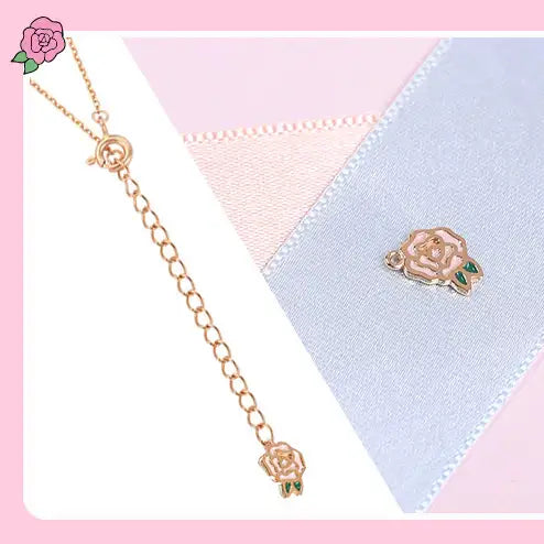 Clue X Esther Bunny - Lavianne Rose Esther Bunny Silver Necklace - CLUE - Accessories - Harumio
