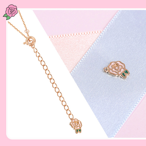 Clue X Esther Bunny - Lavianne Rose Esther Bunny Silver Necklace