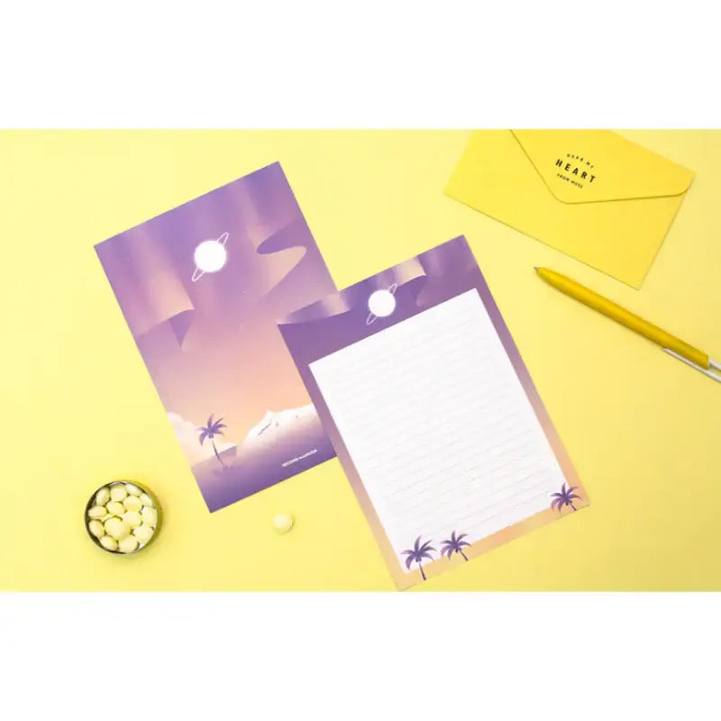 Second Mansion x 10x10 - Moonlight Letter Set - 10x10 - Accessories - Harumio