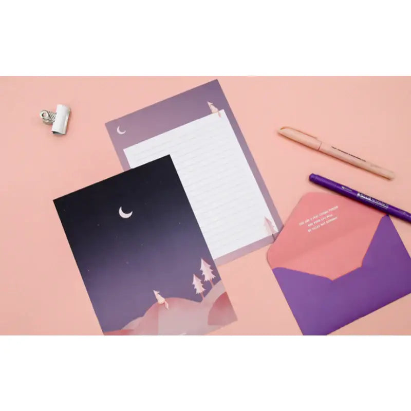 Second Mansion x 10x10 - Moonlight Letter Set - 10x10 - Accessories - Harumio