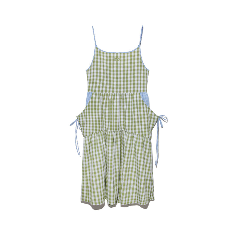 Common Kitchen X Lucky Chouette - A Lucky Table Check Dress
