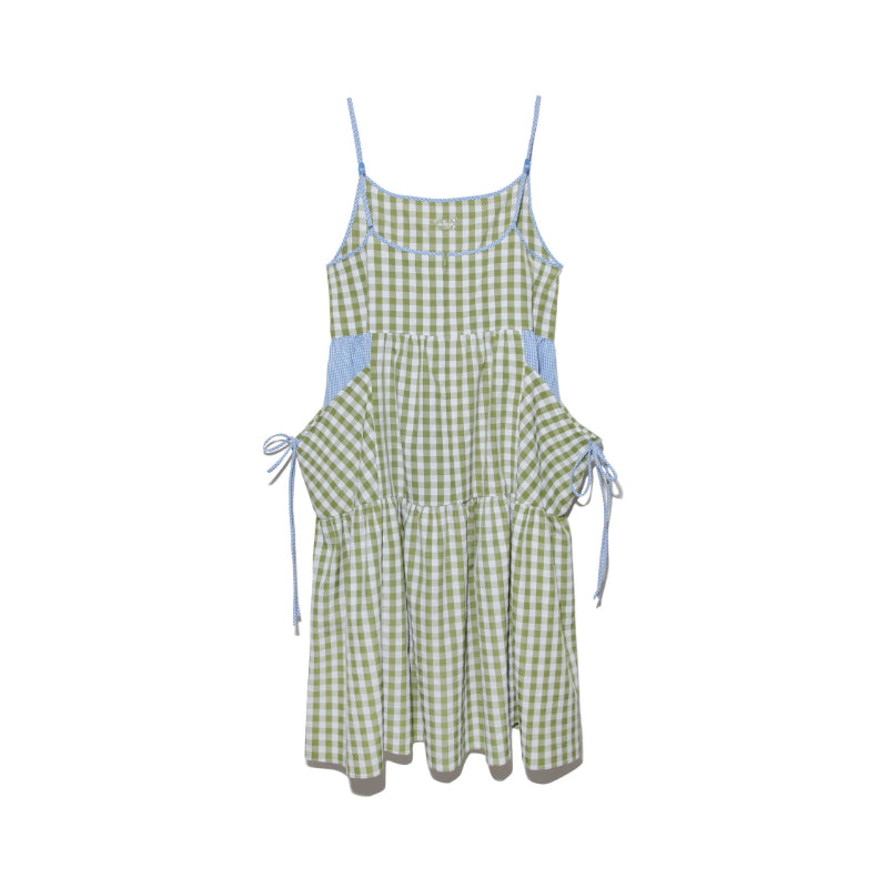 Common Kitchen X Lucky Chouette - A Lucky Table Check Dress