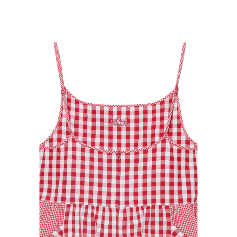 Common Kitchen X Lucky Chouette - A Lucky Table Check Dress