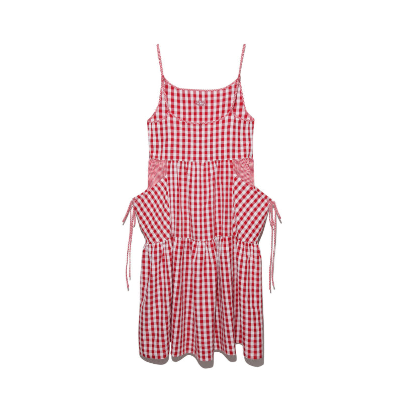 Common Kitchen X Lucky Chouette - A Lucky Table Check Dress