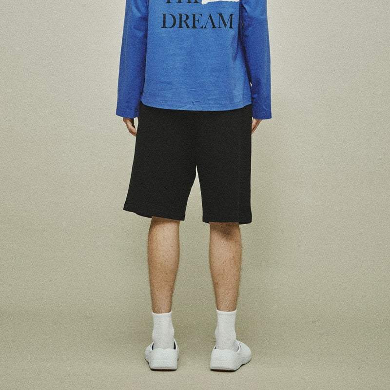LM X RAVI - Jersey Track Shorts - LUCKY MARCHÉ - Clothing - Harumio