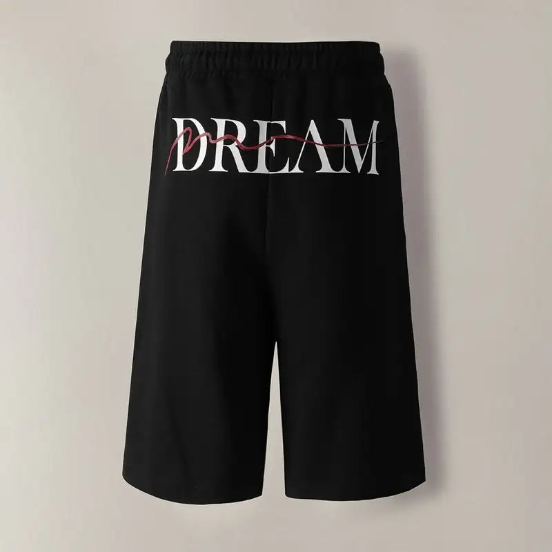 LM X RAVI - Jersey Track Shorts - LUCKY MARCHÉ - Clothing - Harumio