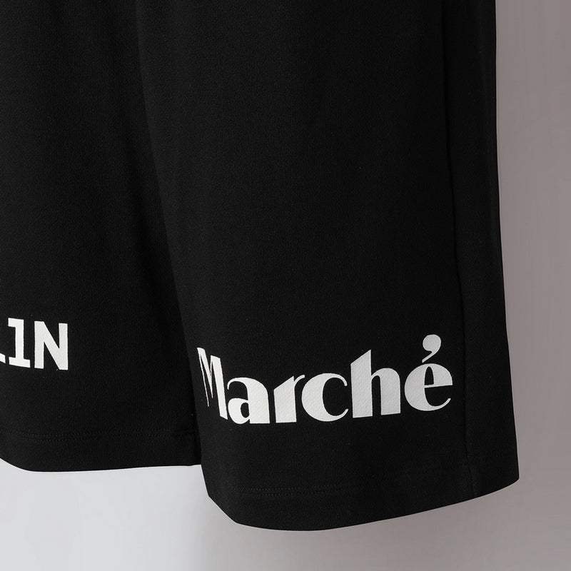 LM X RAVI - Jersey Track Shorts - LUCKY MARCHÉ - Clothing - Harumio
