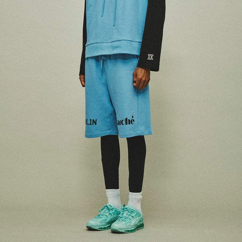 LM X RAVI - Jersey Track Shorts - LUCKY MARCHÉ - Clothing - Harumio