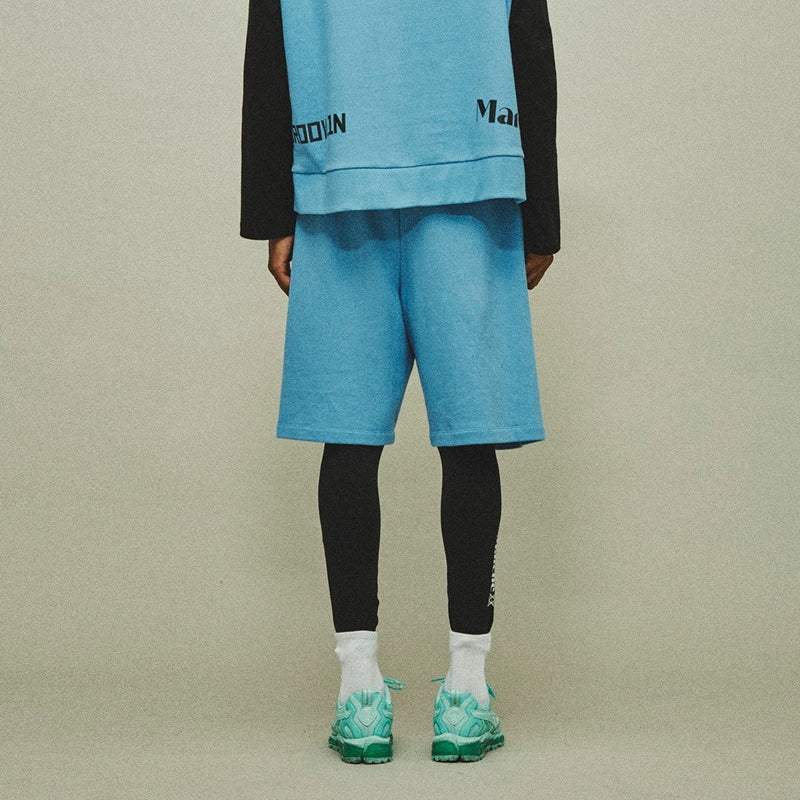 LM X RAVI - Jersey Track Shorts - LUCKY MARCHÉ - Clothing - Harumio